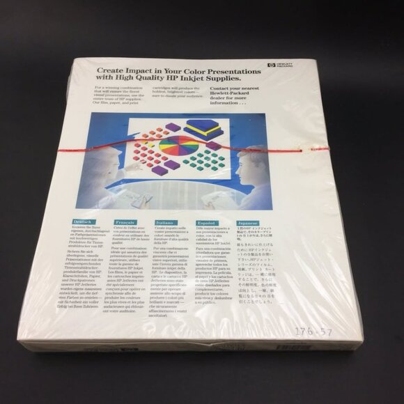 HP 51630P CX JetSeries Z-Fold Paper Package Sealed Hewlett Packard PaintJet - Picture 3 of 5